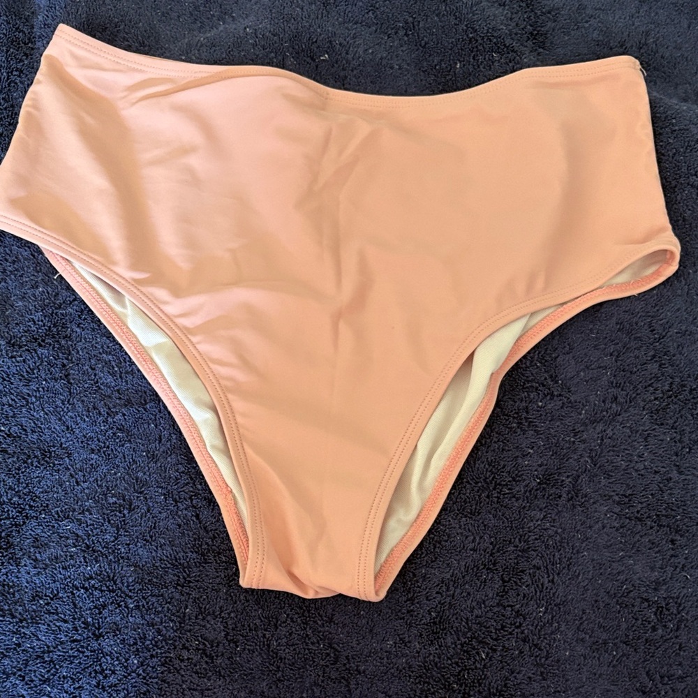 SHEIN Peach Bikini Bottom